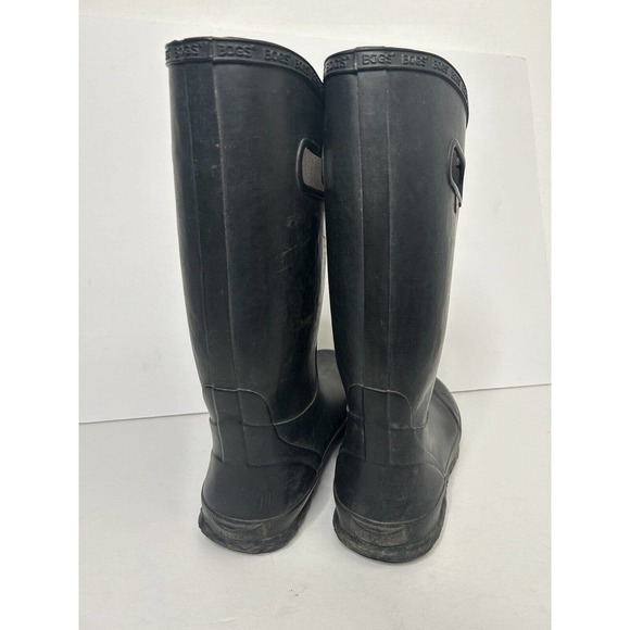 Bogs Womens Classic High Handles Boot Black Size 12 / EU 43 - Picture 7 of 8